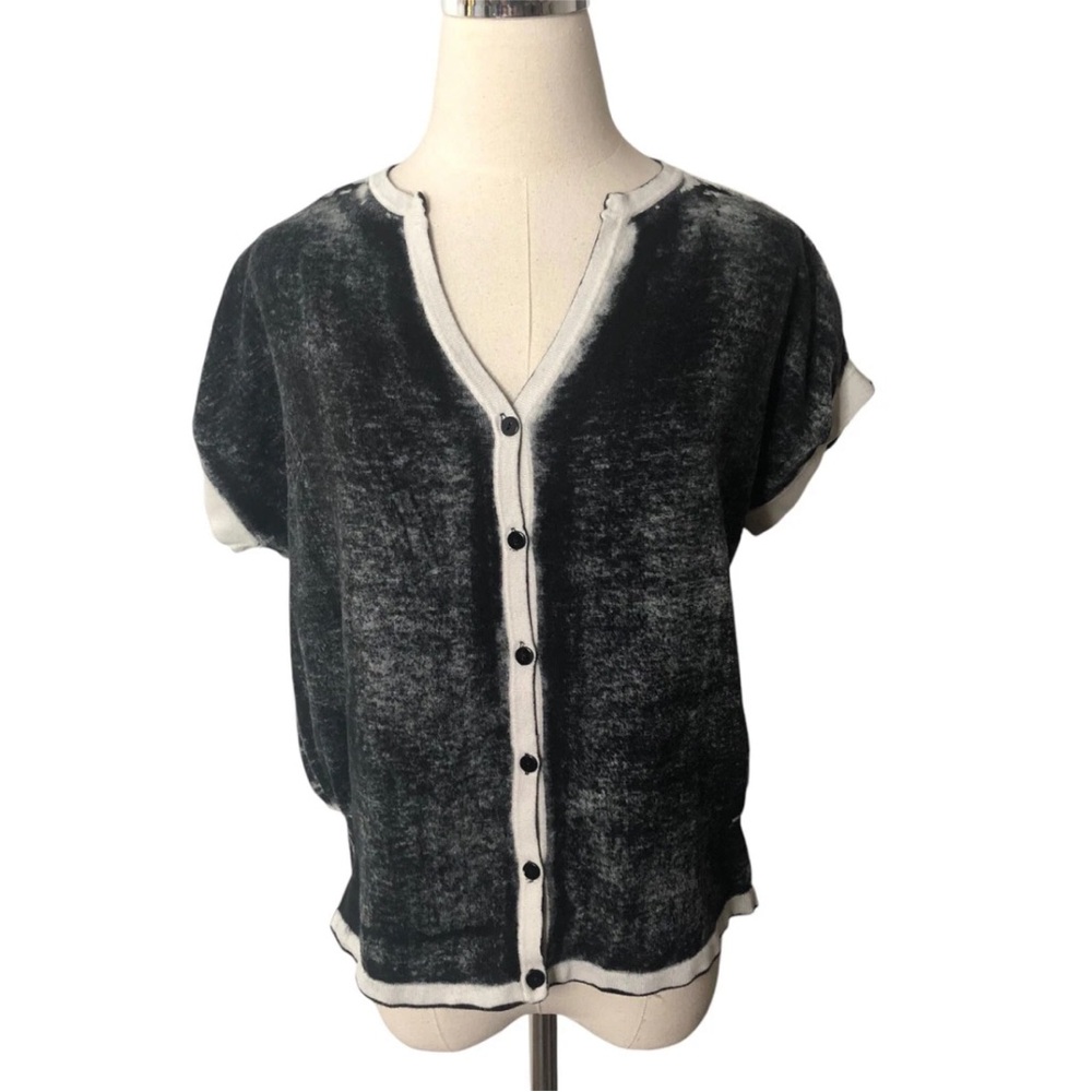 Nordstrom Bask Atelier Boho Relaxed Cotton Knit Top Medium